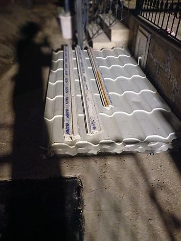 PVC dalğalı dam örtüyü və aksessuarları - Material: yüngül və