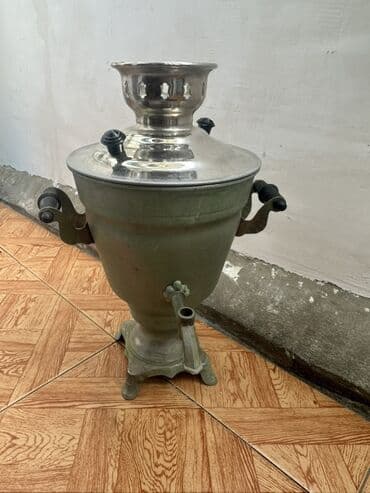 samovar elektrik: Samovar – elektrikli, klassik dizayn. Xüsusiyyətlər: - Material — 1