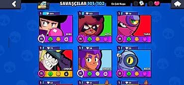 bil: Brawl Stars hesabı – yüksək inkişaf etmiş profil - Kupa sayı: 80 148 — 1
