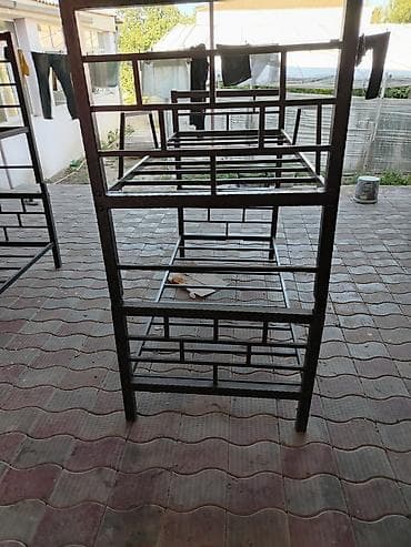 tek kravatlar instagram: Для девочки и мальчика, Кровать, Без матраса, Без выдвижных ящиков, Железные — 5