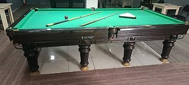 idman canta: Zeki Bilardo bilyard masası - Klassik dizaynlı, tünd taxta korpus və — 1