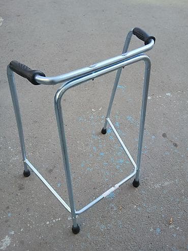 Yerimək üçün arabalar, çəliklər, əsalar, rollatorlar: Yürütəc – metal karkaslı, sabit dəstəkli model - Material: möhkəm — 7