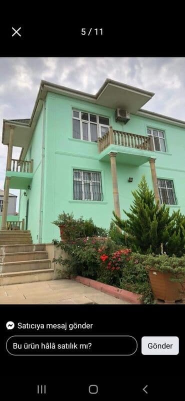 20 ci sahədə həyət evləri: Binəqədi qəs. 5 otaqlı, 220 kv. m, Kredit yoxdur, Yeni təmirli — 1