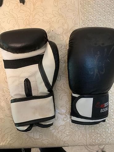 бокс: AYDBOSS Boxing boks əlcəkləri - Ölçü: 12 oz (etiketdə “12” — 4