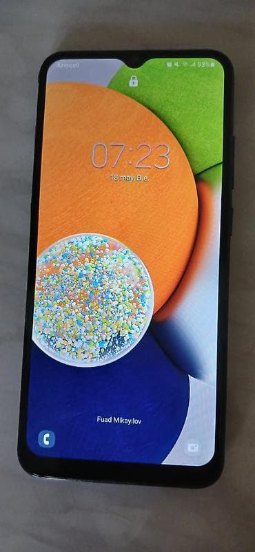 su qizdiran kran: Samsung Galaxy A03, 32 GB, rəng - Mavi, İki sim kartlı — 1