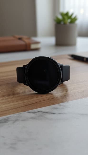 İşlənmiş, Smart saat, Samsung, Sensor ekran, rəng - Qara