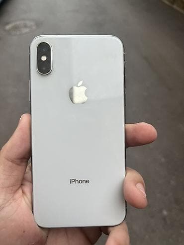 apple kredit: IPhone X, Серебристый, Face ID — 3