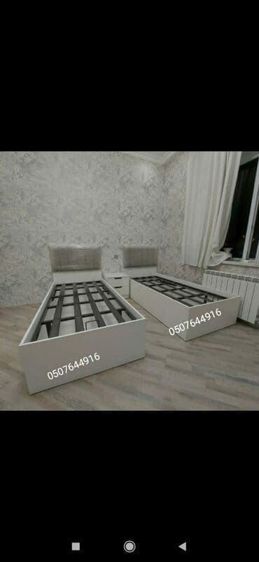 tek yataq mebeli: Новый, Односпальная кровать, Без подьемного механизма, С матрасом, Без выдвижных ящиков, Азербайджан — 6