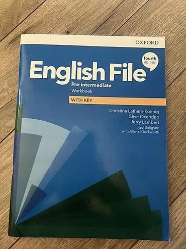 Məhsul: English File Pre-intermediate Workbook (Fourth Edition) – With
