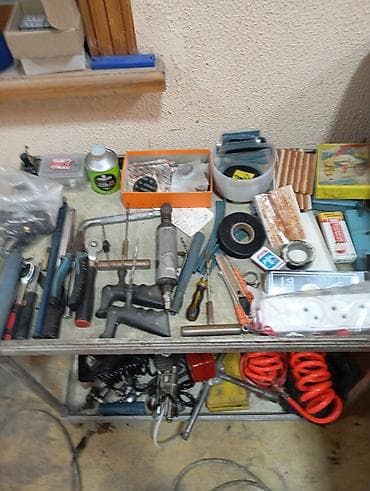 Avadanlığın icarəsi: Avtomobil təkər servisi üçün avadanlıq dəsti Tərkib: - Redats M-111 — 6