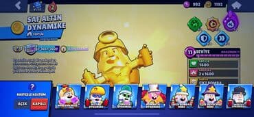 PS5 (Sony PlayStation 5): Brawl Stars mobil oyunu hesabı. Bu hesabın yaradılma tarixi 2019-cu — 4