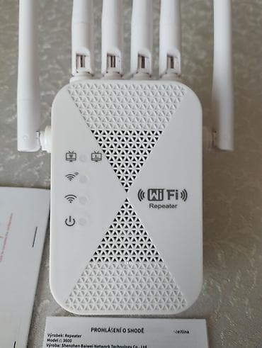 planşet kabro: WiFi Repeater / AP gücləndirici - 6 ədəd xarici antena ilə geniş — 2