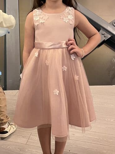 Qız uşaqları üçün zərif şifon don - Monsoon brendinin paltaridi. 4 -6