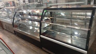 soyuducu ev ücün: Şirniyyat, kafe, market və restoranlar üçün vitrində soyuducu — 1