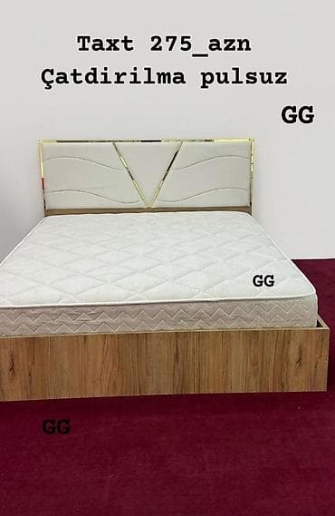 kravat basligi: Yeni, İkinəfərlik çarpayı, Bazasız, Matras ilə, Siyirməsiz — 1