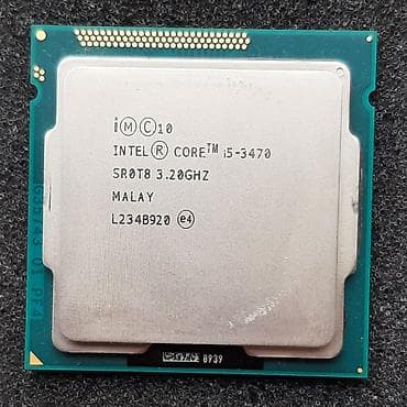 i7 4790k prasessor: Processor - CPU Intel İ5-3470 - 30 AZN (LGA 1155 soket) (4 nüvə / 4 — 1