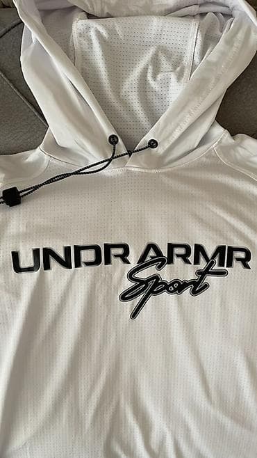 bas: Svitşot, Under Armour, L, rəng - Ağ — 2