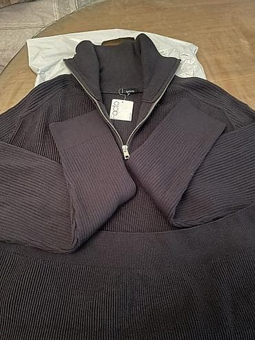 Üst geyimləri: Sviter, Defacto, L, rəng - Qara — 4