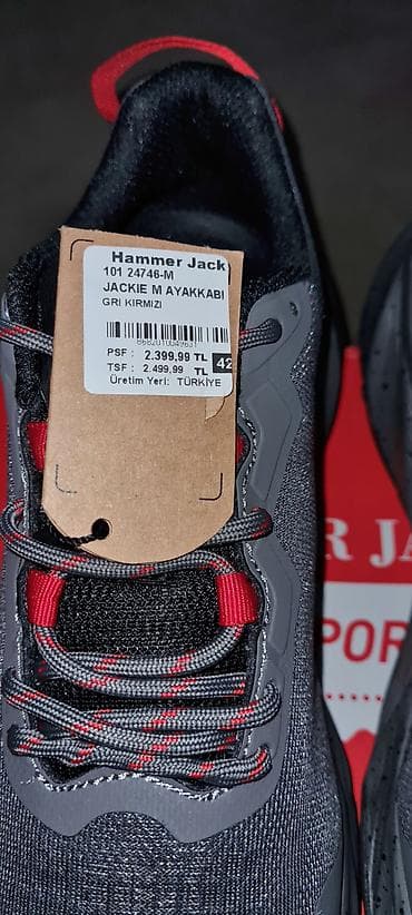son model donlar: Hammer Jack firmasından idman ayaqqabısı. 42 razmerdir — 6