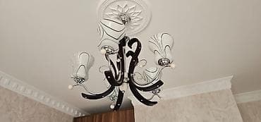 inter tekstil sumqayit: Çılçıraq, 5 lampa, Metal — 2