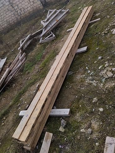 söküntü taxta: Reykalar, taxtalar, uzunluğu - 4,5 m, Kredit yoxdur — 1