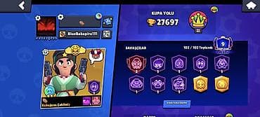 m3 pro: Brawl Stars hesabı – inkişaf etmiş, uzunmüddətli oyun profili - Kupa — 3