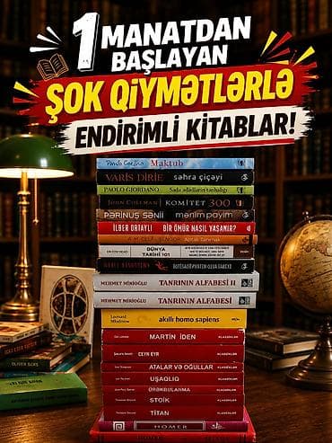 Müxtəlif janrlardan uyğun qiymətli bədii kitablar ✨ Uşaqlar üçün lalafo.az -da Müxtəlif janrlardan uyğun qiymətli bədii kitablar ✨ Uşaqlar üçün