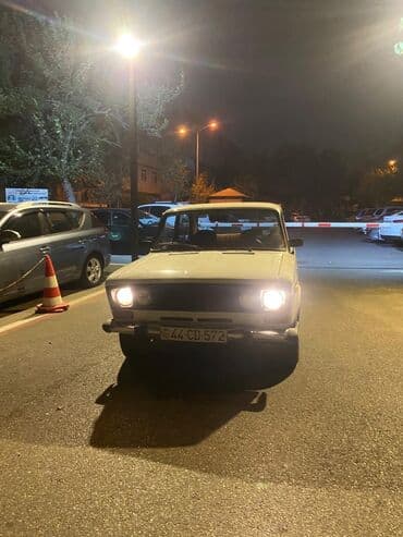 jiquli matoru: VAZ 2106 sedan – ağ rəngli, klassik “Jiquli” dizaynı ilə — 5