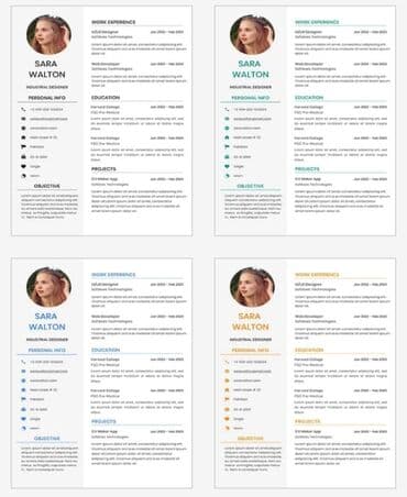 Другие услуги: Peşəkar dizaynlı CV hazırlanması xidməti - Gözü cəlb edən, müasir CV — 4