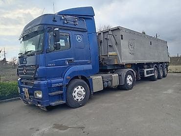 Mercedes-Benz Axıor 1843 + Wielton damper yarımqoşqusı - Traktor