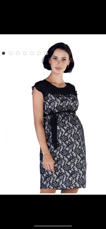 vecerni donlar: Hamile ucun don. Ustu gupur, L olcu ziyafet paltari. Baha alinib — 2