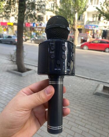 bluetooth mikrofon karaoke: Ws-858 Bluetooth mikrafon kalonka Endirim 25Yox 15Azn✅ ✅Mikrafon — 3