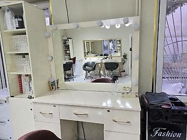 masa destleri: Makiyaj üçün masa, Güzgülü — 1