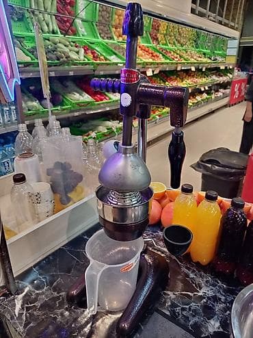 dəm cayniki: Manuel sitrus şirəçəkən pres - Güclü metal konstruksiya, ağır dəmir — 2