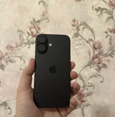 Kasalar: IPhone 16, 128 GB, Qara — 2