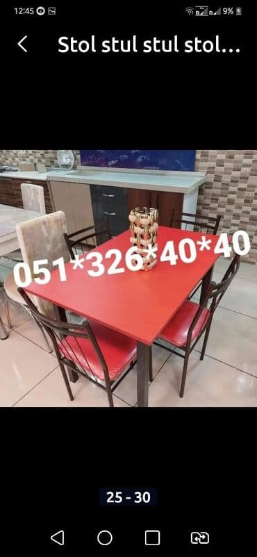 balkon ucun stol stullar: Masa ve oturacaq destleri stol stul Stol stul stul stol oturacaq — 26