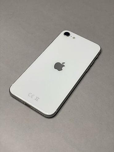 a03 ikinci el: IPhone SE 2020, 64 GB, Ağ, Barmaq izi — 1