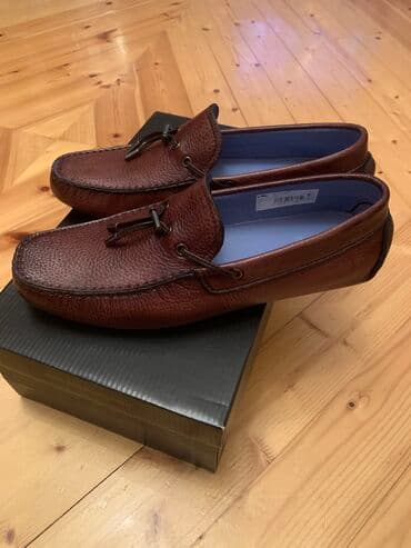 зеленые туфли: Туфли, Размер: 43, цвет - Коричневый, Новый — 2