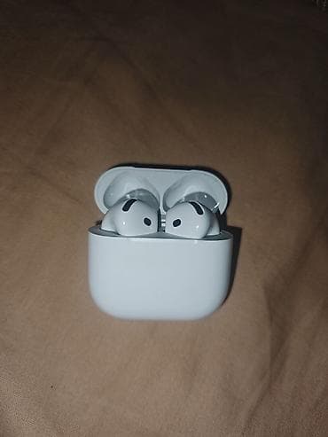 Qulaqcıqlar: İşlənmiş Simsiz (Bluetooth) Qulaqcıqlar, Apple, rəng - Ağ — 1