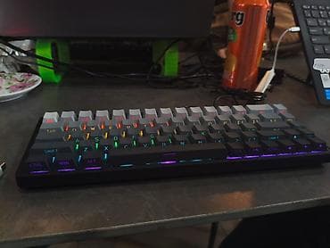 kohnə komputer: Kompakt mexaniki klaviatura – 60% form-faktor - RGB arxa — 2