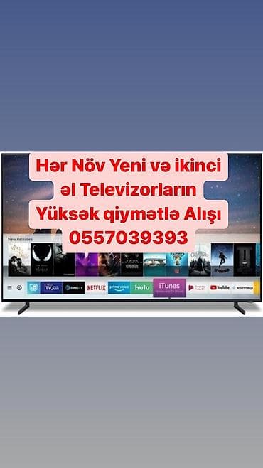 reqemsal tv: Her nov ıkıncı el ve Yenı televızorların Yuksek qıymetle unvandan — 1