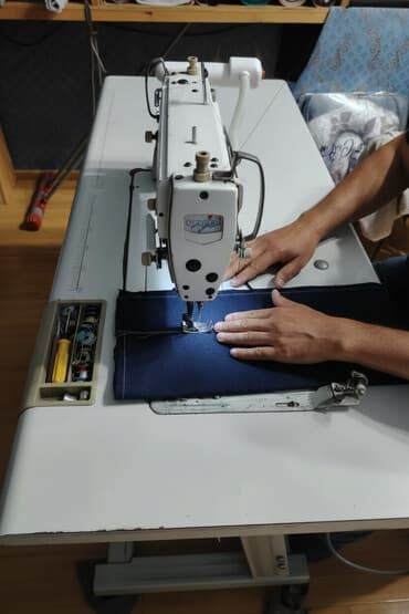 Sənaye tikiş maşını – JUKI düz tikiş (straight stitch) komplekti -