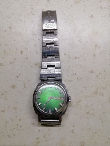 gumusun qrami nece manatdir: İşlənmiş, Qol saatı, rəng - Yaşıl — 5