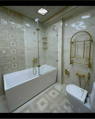 hamam ucun duş kabinleri: Yeni Arakəsmə, Düzbucaqlı, Pulsuz çatdırılma — 15