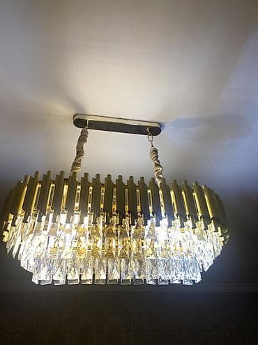 Çılçıraq, 8 lampa, Metal