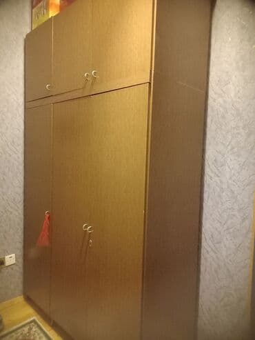 Açılan, 3 qapılı Düz dolab, Qarderob, paltar dolabı