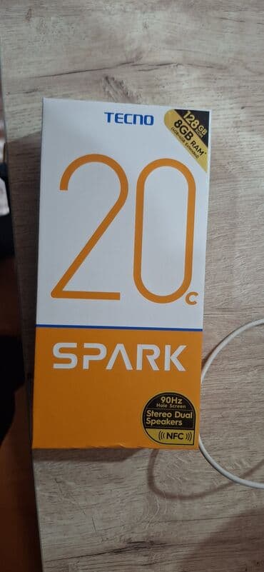 телефон fly nimbus 1: Tecno Spark 20C, 128 ГБ, цвет - Бежевый, Две SIM карты — 3