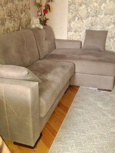 Künc divan, İşlənmiş, Açılan, Bazalı, Nabuk, Çatdırılma yoxdur lalafo.az -da Künc divan, İşlənmiş, Açılan, Bazalı, Nabuk, Çatdırılma yoxdur