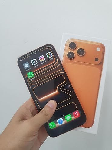 IPhone 17 Pro Max, 1 TB, Desert Titanium, Zəmanət, Barmaq izi, Simsiz şarj — 2