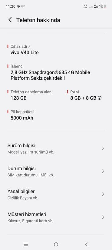 Ofis ləvazimatları: Vivo V40 Lite 8/128 GB satılır 📱 8 GB RAM + 8 GB virtual RAM (8+8 GB) — 2